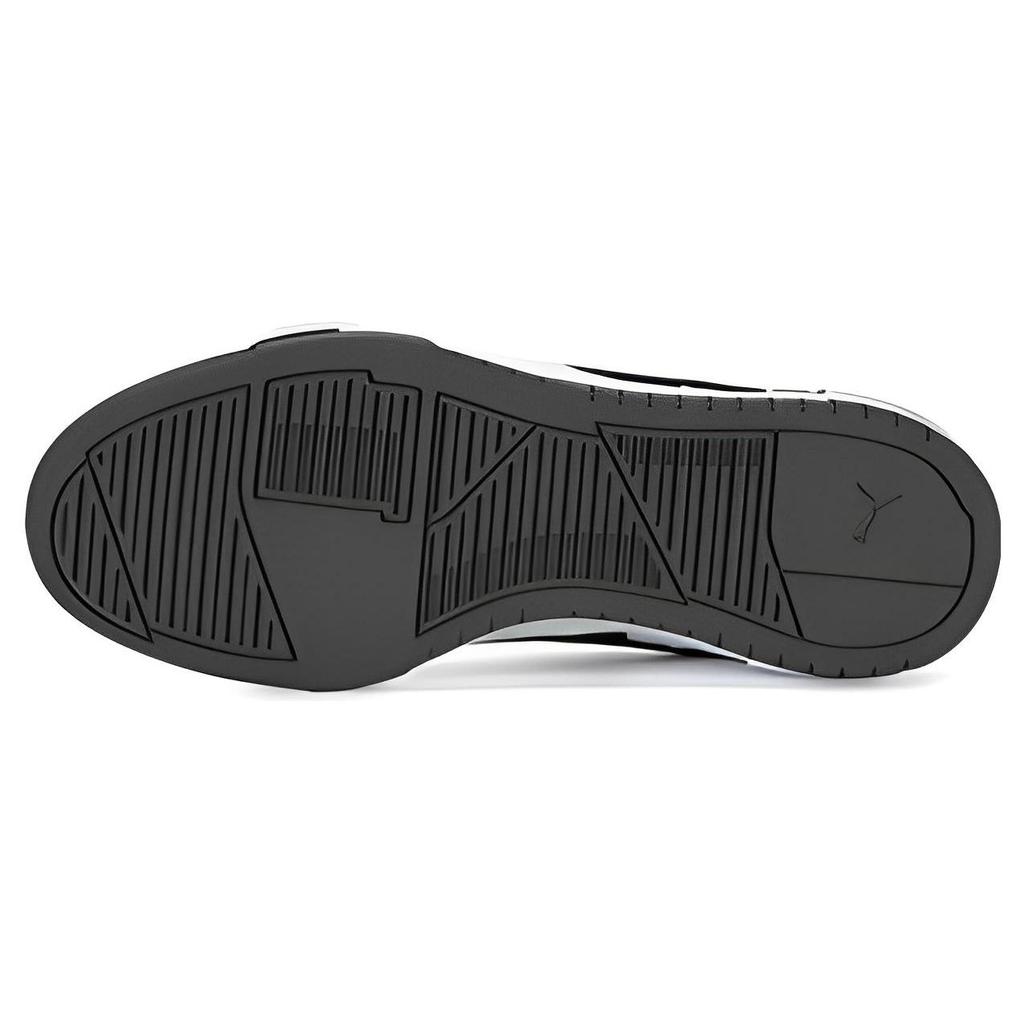 Puma Ca Pro Glitch Кожа Удобные Универсальные Амортизирующие Прочные Низкие Кроссовки Кроссовки Унисекс Черный Белый 389276-03