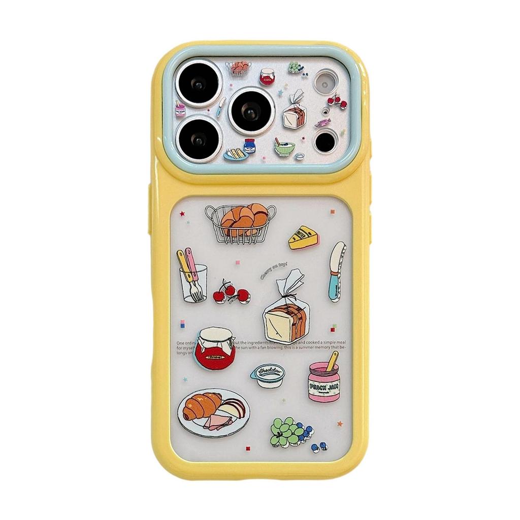 Креативный чехол для телефона в виде хлеба для iPhone 16, iPhone 17 и iPhone 17 Pro Max