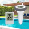 Digital Pool Thermometer with Indoor Monitor for Swimming Pools, Spas, Tubs