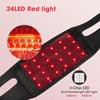 Portable Home Red Light Chin Wrap 660nm & 850 Neck Heating Belt Facial Neck Lifting Firming Infrared Skin Care Tool
