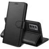 Wallet Case - PHONILLICO - Samsung S21 PLUS - Black - Leather Effect - Stand Function