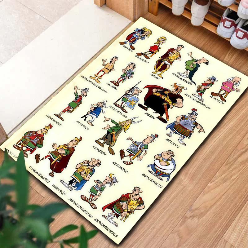 Asterix Carpet Rug for Living Room Bedroom Home Sofa Decoration,Kids play Nonslip Floor Mat