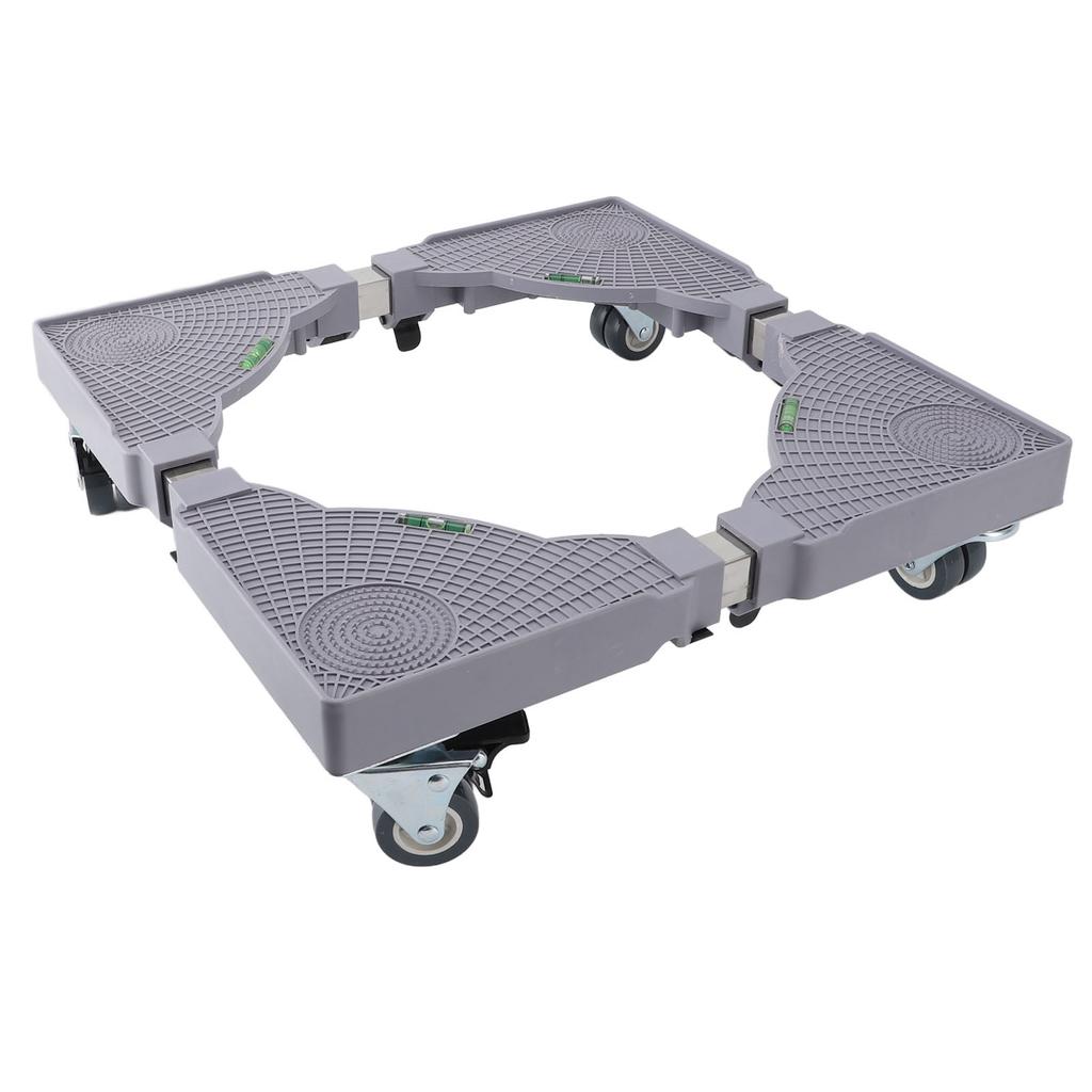 Washing Machine Base Stand with Universal Wheel Slip Resistance Adjustable Refrigerator Stand for Washer Refrigerator
