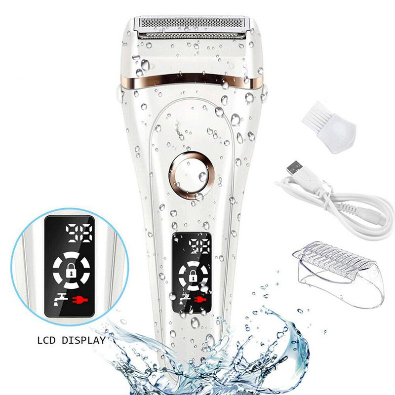 MOONN PDTO ЖК-дисплей, электробритва, женская электробритва для лица, бикини, для удаления волос на ногах и теле