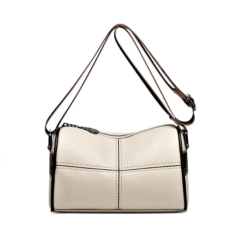 Роскошные простые модные женские сумки через плечо для женщин из натуральной кожи сумка через плечо