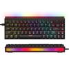 Womier Gaming Switchable Wired Mechanical Keyboard Gaming OEM Mechanical Gaming Keyboard Pro Keyboard, Windows/Mac Keyboard, 60% Lightbox, Profile,