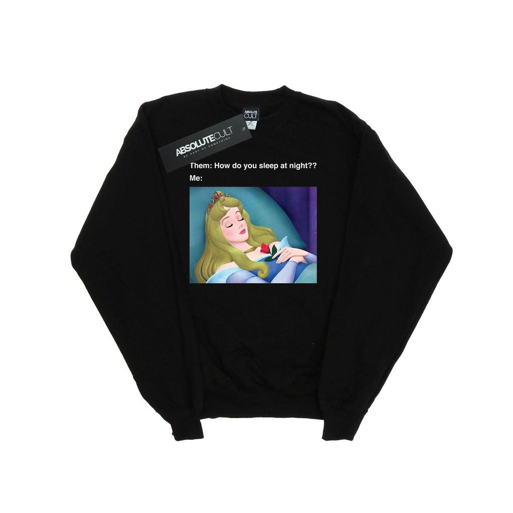 Disney Womens/Ladies Sleeping Beauty Meme Sweatshirt
