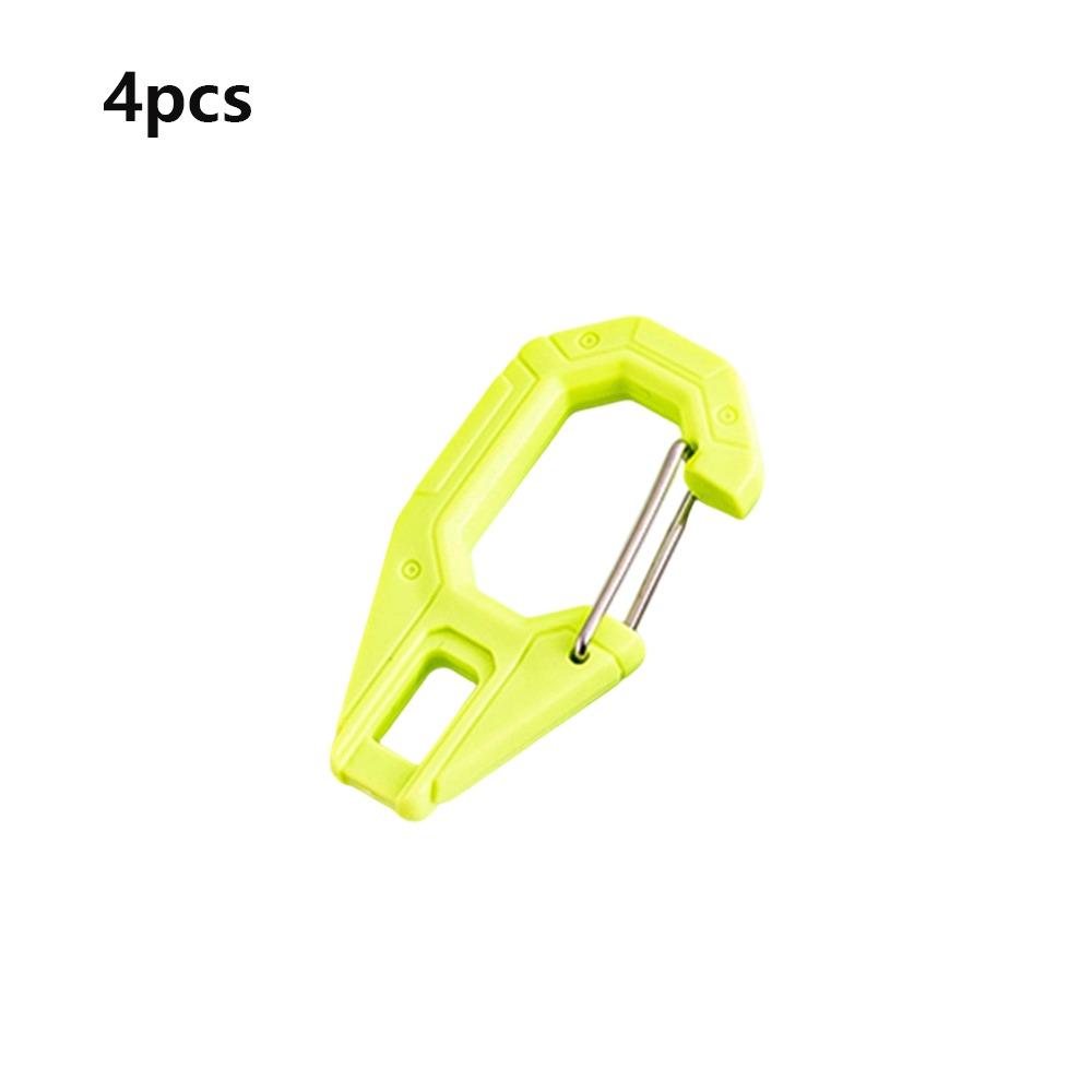 4pcs Pastic G-shaped Hook Loop For Vest/Backpacks/Pouch/Bag/Belt