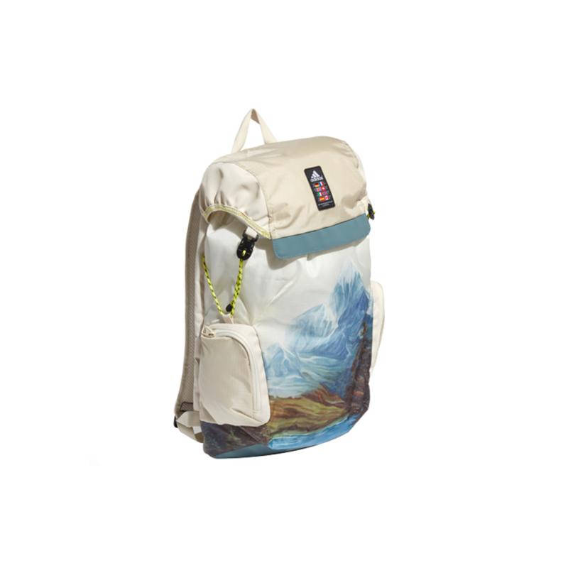 Adidas Спортивная сумка из нейлоновой ткани, сумка для кемпинга, рюкзак унисекс натуральный Adidas GH7213