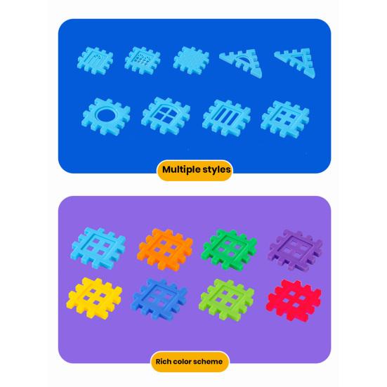 1 комплект строительных игрушек, креативные детские строительные блоки, игрушки, гигантские вафельные блоки, обучающие игрушки для детей