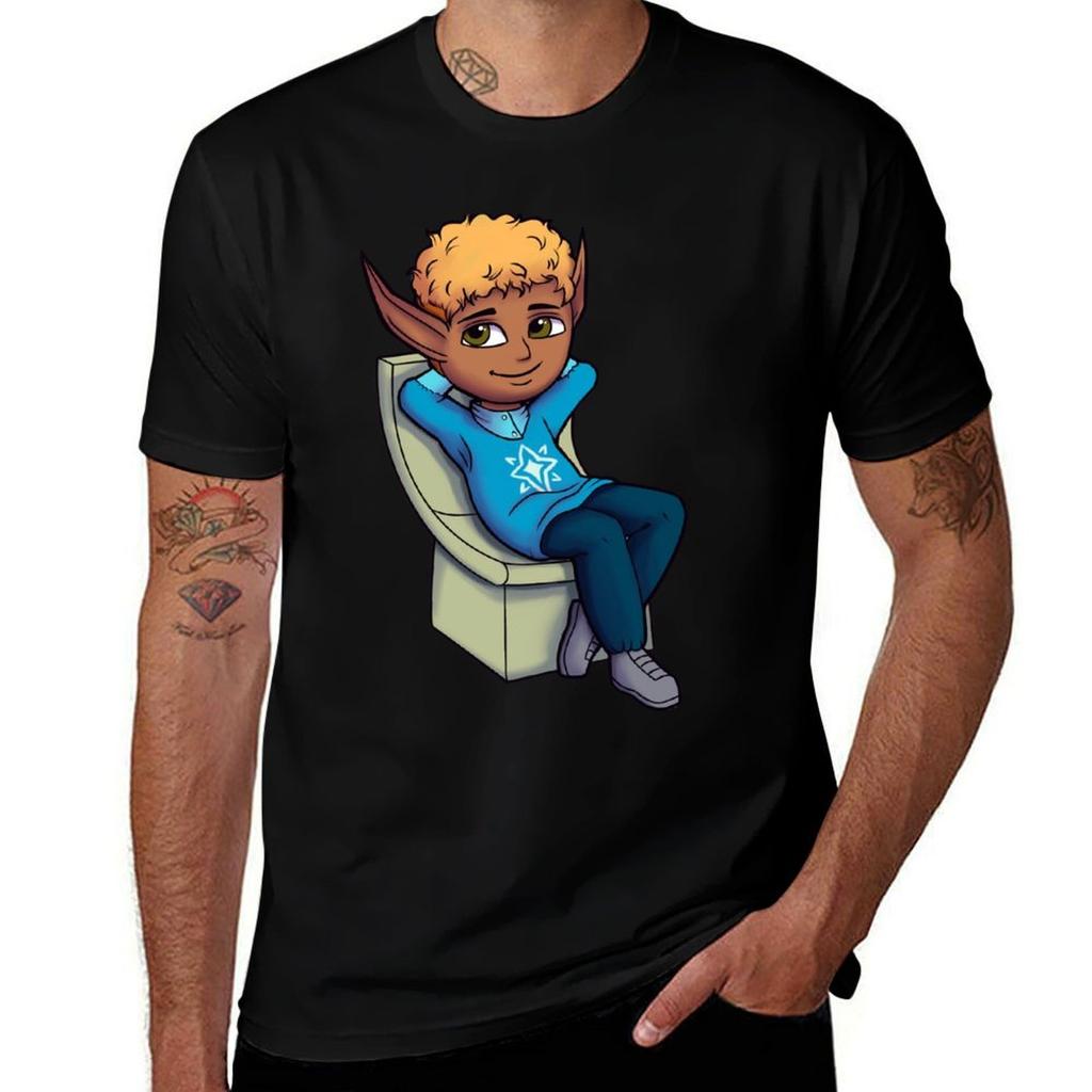 Chibi Mr Tshirt Soft Cotton Print Tshirt