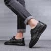 Men's Casual Sneakers Fashion Business Formal Genuine Leather Shoes Men 2026 Breathable Non-slip High Quality Men Footwear