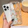 Снежный Рождественский Пряничный Человек совместимый с iPhone 17/16/15 прозрачный чехол для телефона, iPhone 14/13/12/11 Pro