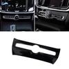 Для Volvo XC60 2018-2025 ABS Глянцевый Черный Рамка-Накладка для Ручки Регулировки Аудио Центральной Консоли Автомобиля