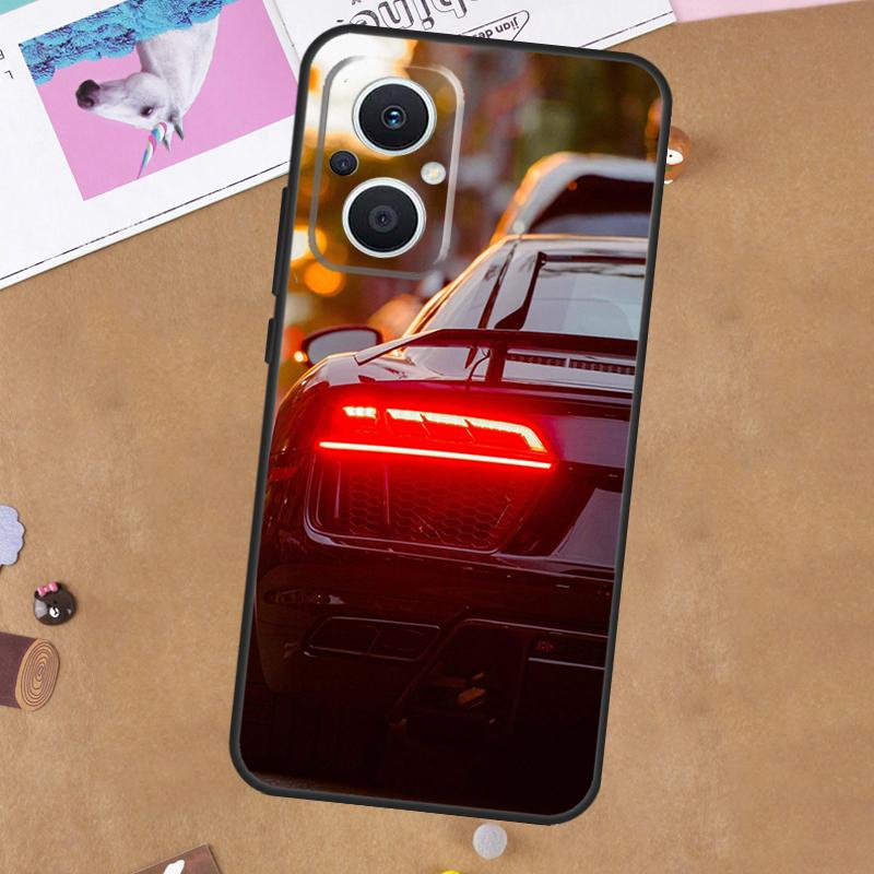 Sport Cars Male Men Case For OPPO Reno 12F 13F 14F 11F 8T 7 8 10 11 12 13 14 Pro OPPO Find X6 X5 X8 Pro Cover