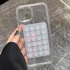 Чехол для телефона для iPhone 16 15 14 13 12 11 Pro Max 16E Funda iPhone11 3D Присоска Прозрачный Мягкий Силикон Ударопрочная Задняя Крышка