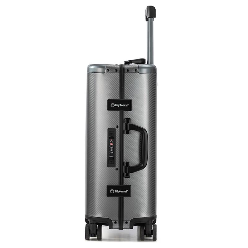 Diplomat Aluminum Magnesium Alloy Spinner Luggage
