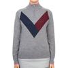Galleria G Fore Pore Golfwear Women S Half Zip Up Knit G4lf22S06a hGr