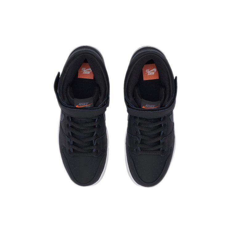 Nike Sb Dunk Mid Iso Orange Label Черный Темно-серый CV4283-001