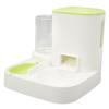 Pet Cat Waterer Food Feeder with 2.2L Food Container Odorless Dog 1L Automatic Water Dispenser Food