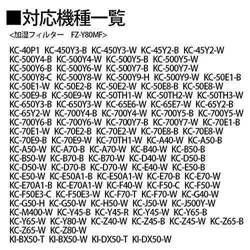 SHARP [Оригинальный продукт] Увлажняющий фильтр Sharp для увлажнителя-очистителя воздуха FZ-Y80MF