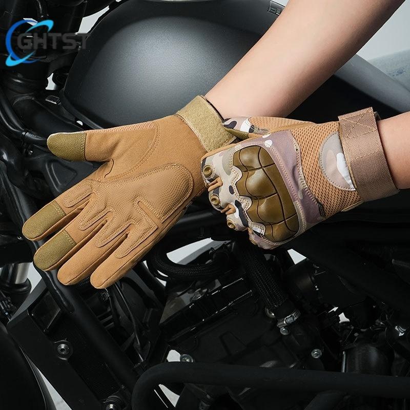 Bicycling Biking Gloves Outdoor Men Military Gloves Full Finger Tactical Protective Gloves for Fishing Fingerless Trip
