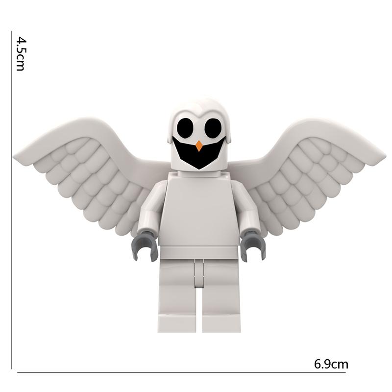 99 ночей в лесу Сова-олень Коза Монстр Ручная работа Сделай сам Декор Набор для сборки Модель Собранные блоки для детей Пластик Новый