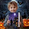Halloween Advent Calendar 24 Days Countdown To Halloween Decoration 24 Pcs Scary Doll Collectible Figures Gifts for Kids Teens Adults