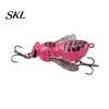 Topwater Fishing Bait 5G/4.8CM Bionic Wasp Lure, Floating Hard Hornet Lure with Acoustic Artificial Insect Noise Steel Ball, for Freshwater Saltwater