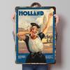Vintage Travel Printing Poster Customized Retro Wall Art Vintage Metal Signs for Room Decoration Home Decorations Custom Plate