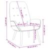 Relax Chair Light Grey Fabric