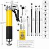 Portable Grease Tool Aluminum Zinc Zinc Alloy Grease Injector  Precision Lubrication