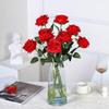 DIY Floral Arrangment Artificial Silk Flowers Fake Roses Bouquet for 1PC Wedding Home Party