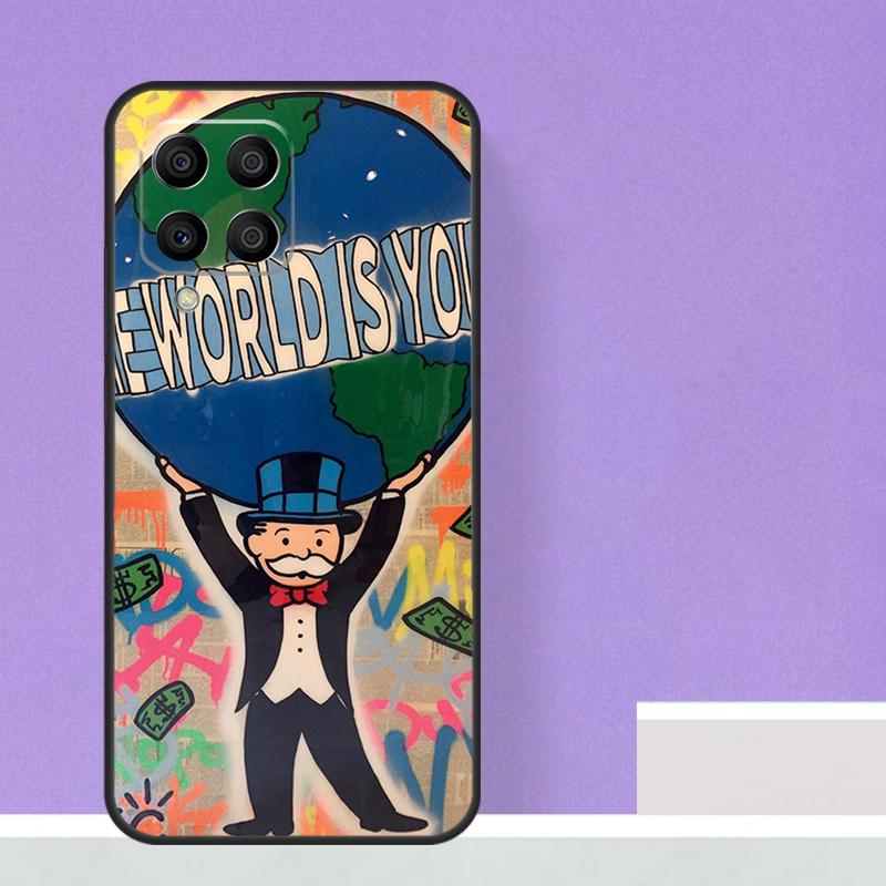 Dollar M-Monopolys For Samsung Galaxy M15 M55 M13 M33 M53 M21 M31 M51 M30s M20 M14 M34 M54 M12 M32 M52 Case