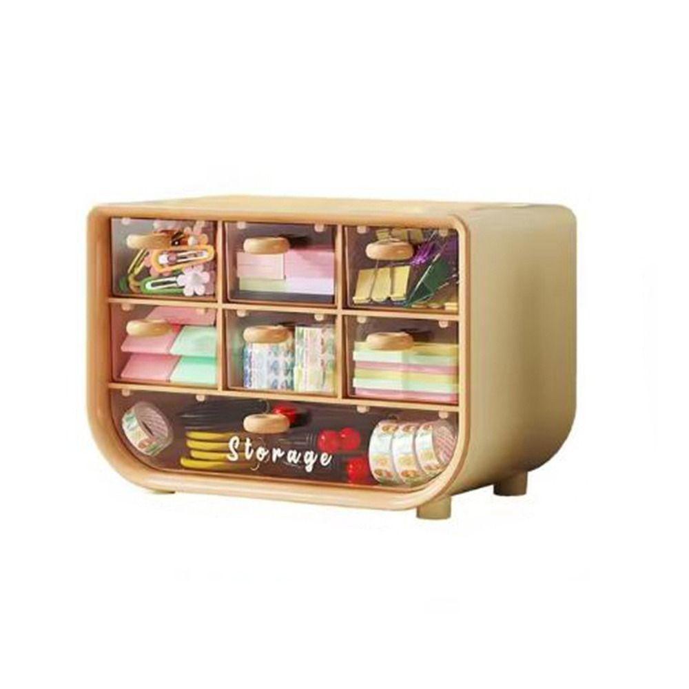 Большой вместительный ящик для хранения макияжа, пыленепроницаемый органайзер для косметики, для офисов