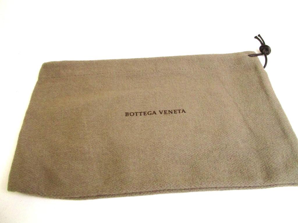 Оригинальный кошелек-портмоне BOTTEGA VENETA Intrecciato из черной кожи с круговой молнией #b278 Восстановлен продавцом