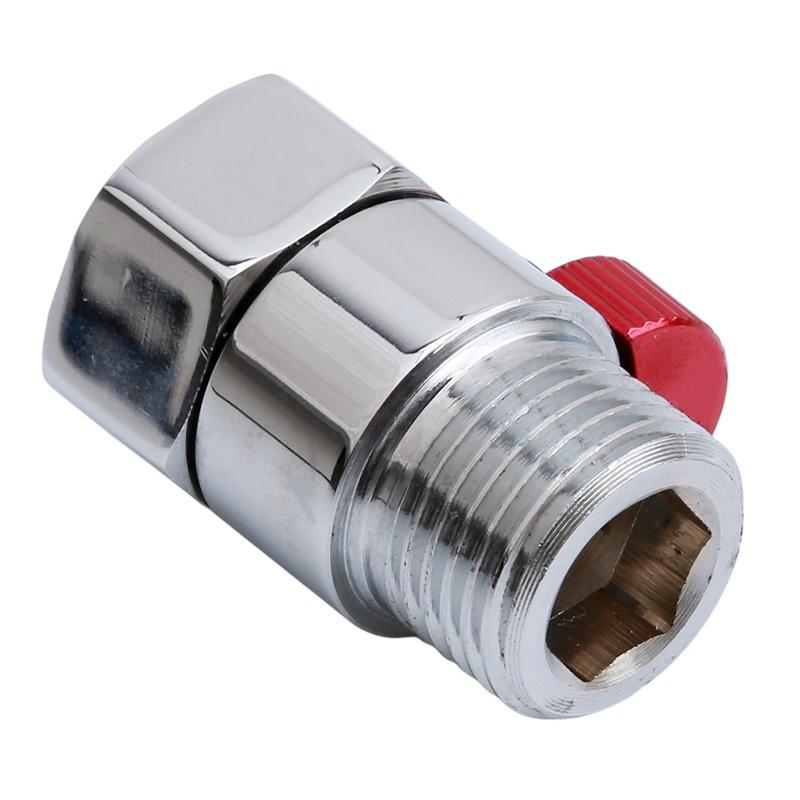 G1/2" запорный клапан прямой клапан спринклерная душевая головка быстрое переключение туалет принадлежности для ванной комнаты