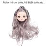 Girl Gift Hairstyles 1/6 BJD Doll Head 16cm Dolls Ancient Doll Accessories DIY Head Wear