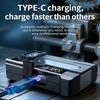 2 шт. Магнитный рабочий фонарь с быстрой зарядкой Type C, водонепроницаемый IP68, поворотная головка для техников, ремонта и исследования пещер