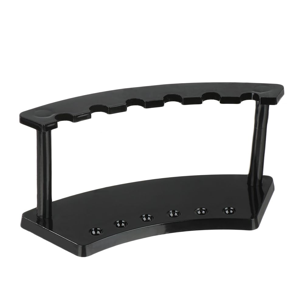 Прозрачный держатель для кистей для ногтей с 6/12 слотами, подставка для кистей для макияжа, акриловый держатель для ручек, подставка-дисплей