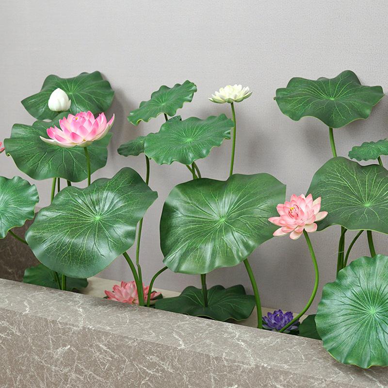 Танцевальные реквизиты «Цветок лотоса и лист лотоса» из ЭВА для декорации сценического оформления пруда