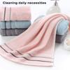 Ultra Soft Cotton Towel Super Water Absorbent Solid Color Rectangle Face Body