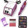 20000RPM Electric Nail Polishing Machine Nail Drill Bits Milling Cutter Nail Drill Bit Gel Remover Nail Art Set