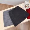 Slightly Chubby Girls' Polka Dot Woolen Half-Length Skirt - 2025 Spring/Autumn Korean Style, Elegant Fit, Retro Hip-Hugging Design