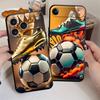 Кроссовки Футбол Funda Чехол для телефона для Apple IPhone 17 Pro Max XR XS MAX 11 12 16 14 Air 15 Pro 7 8 13