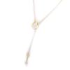 Les Trésors De Lily [N2874] - Gold Plated 'Love' Necklace - 25x17 Mm