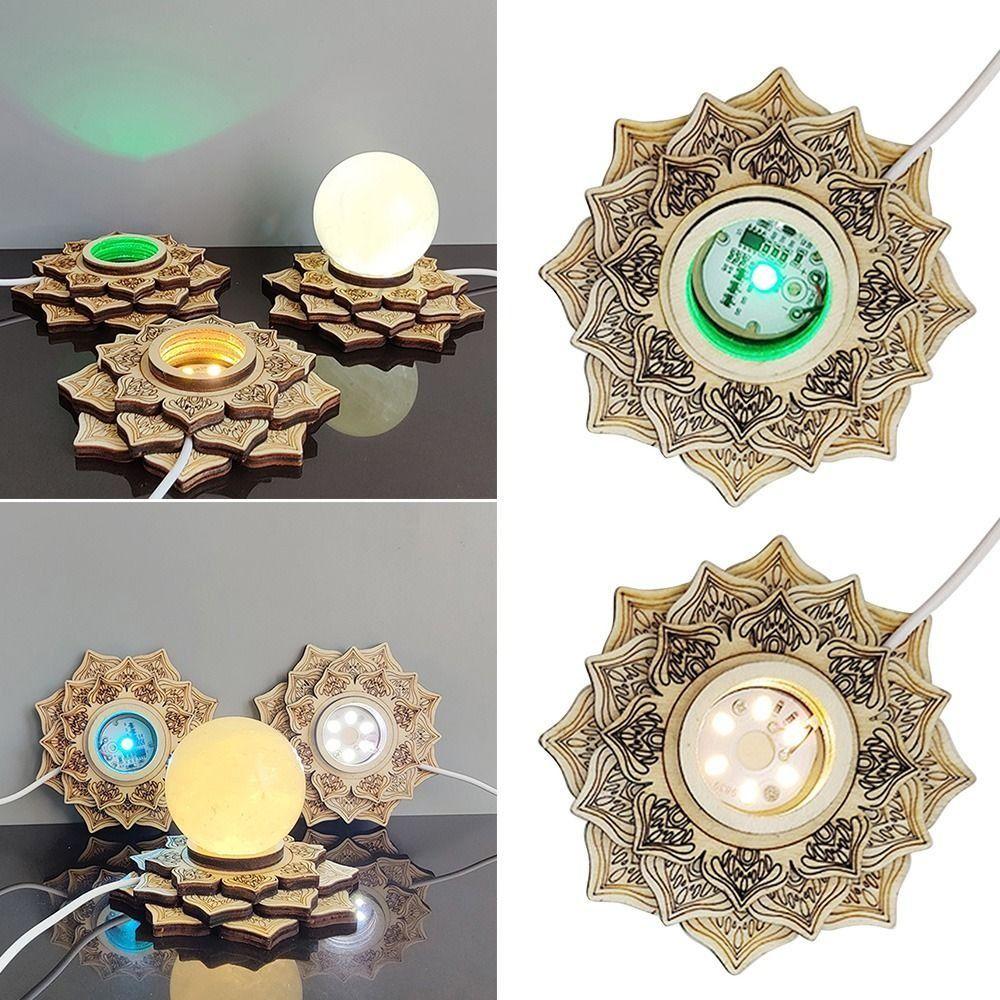 Tower Shape Crystal Ball Base Crystal Ball Stand Home Decoration Natural Stones Sphere Holder