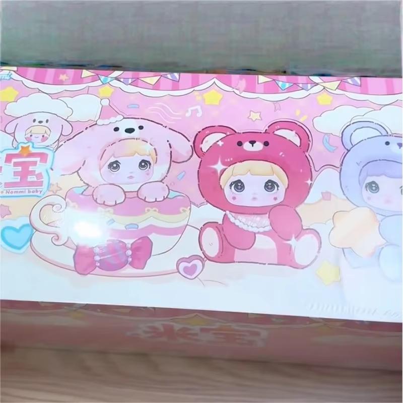 Серия Nommi Mi Bao Blind Box Mystery Box Куклы Kawaii Фигурка Действия Аниме Blind Box Игрушки Подарок