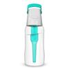 Dafi Water Purification Bottle SOLID Portable Bottle Type Water Purifier Water Bottle with 1 Cartridge Japanese Emerald [Genuine Product] (500ml,