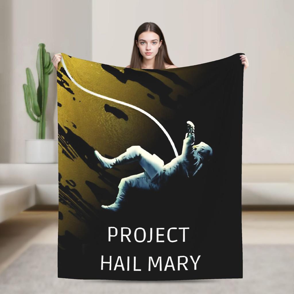 Project Hail Mary blankets Quality Soft Warm Throw blanket Winter Children Bedroom Novelty Bedspread
